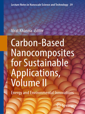cover image of Carbon-Based Nanocomposites for Sustainable Applications, Volume II